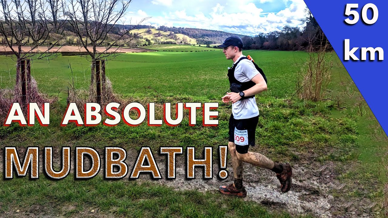 Running The Hundred Hills 50km Ultra Marathon - An Absolute MUDBATH! (Centurion Running)