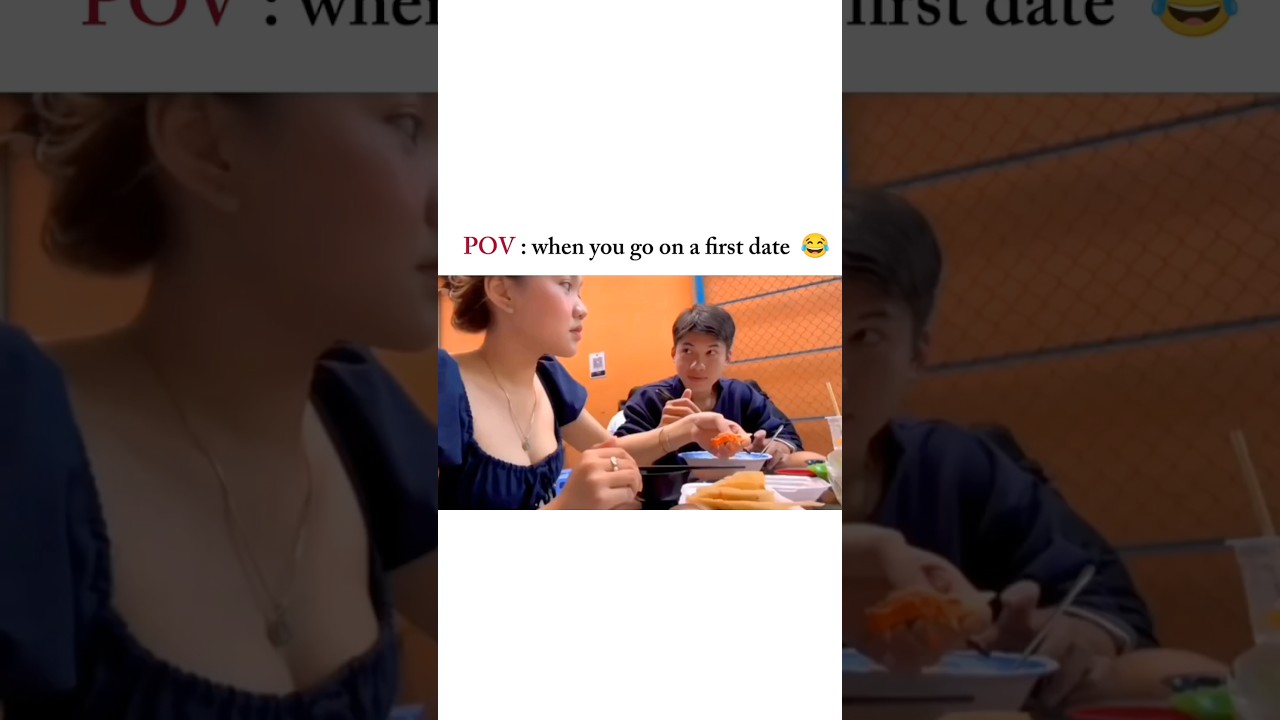 when you go on a first date😂