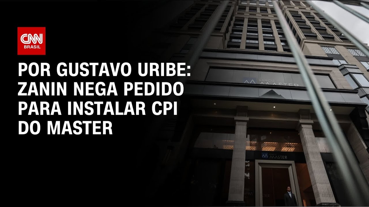Zanin nega pedido para instalar CPI do Master e devolve decisão à Câmara | LIVE CNN