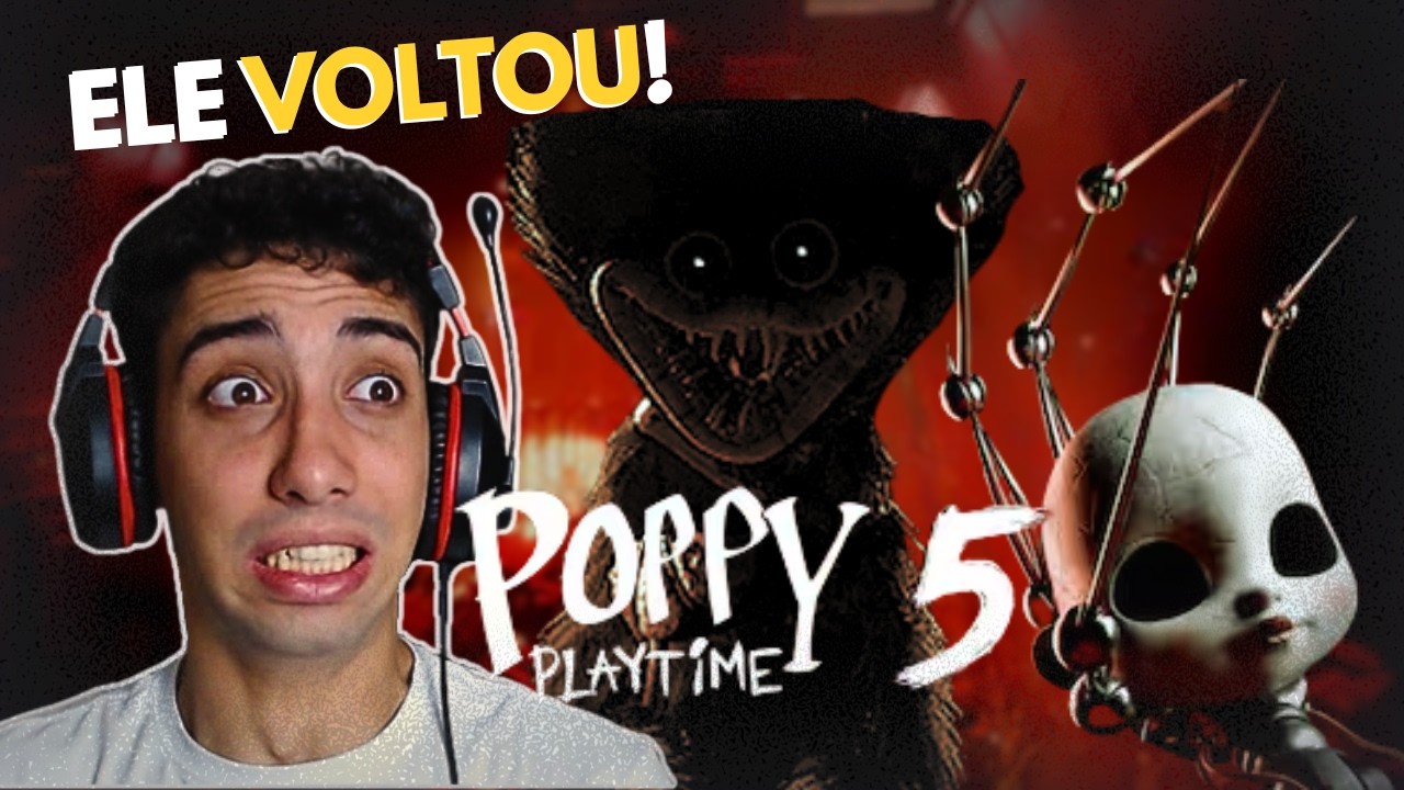 FINALMENTE O CAPÍTULO 5! 😱 POPPY PLAYTIME 5 Parte 1