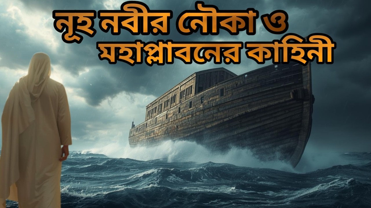 হযরত নূহ (আঃ) ও মহাপ্লাবনের সত্য ঘটনা |আল্লাহর গজব | Story of Nuh Alaihis Salam | islamic Story