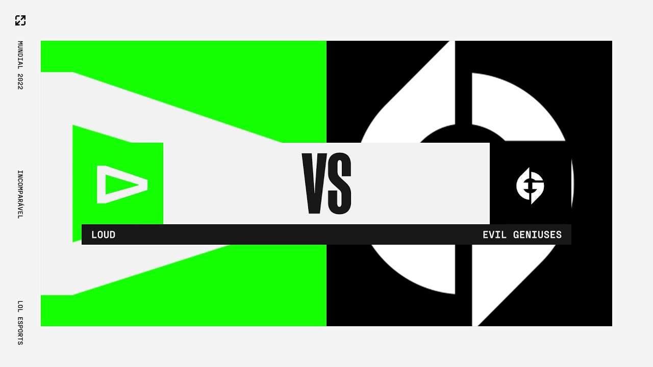 Worlds 2022: Fase de Entrada | LOUD x Evil Geniuses