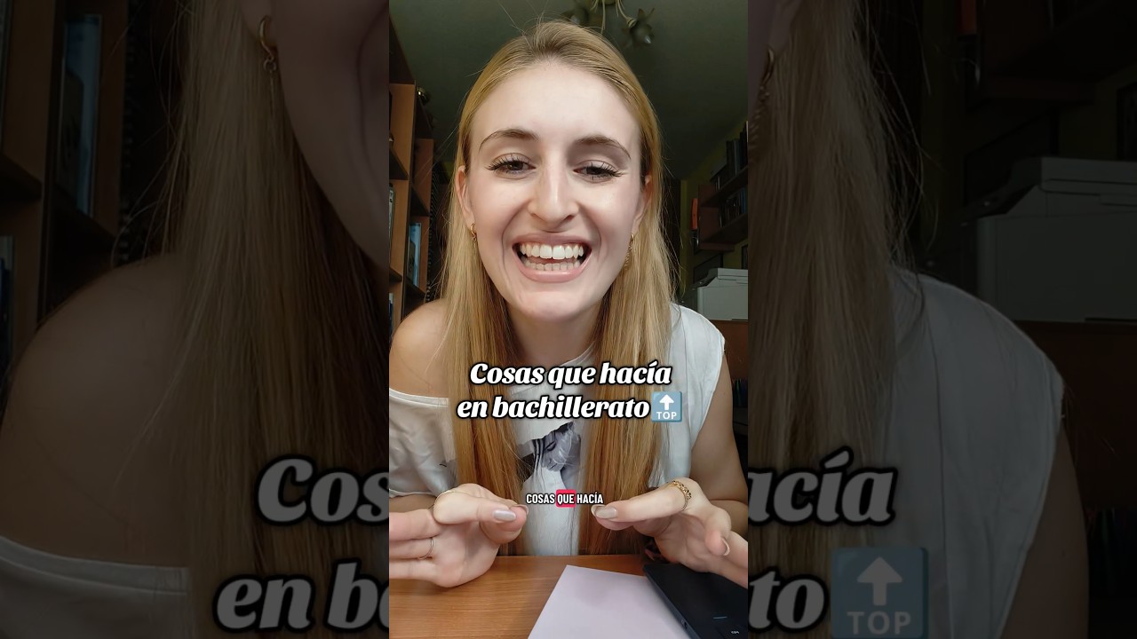 Cosas que hac&iacute;a yo en bachillerato que marcaban la diferencia🔝 #bachillerato #consejos #studytips