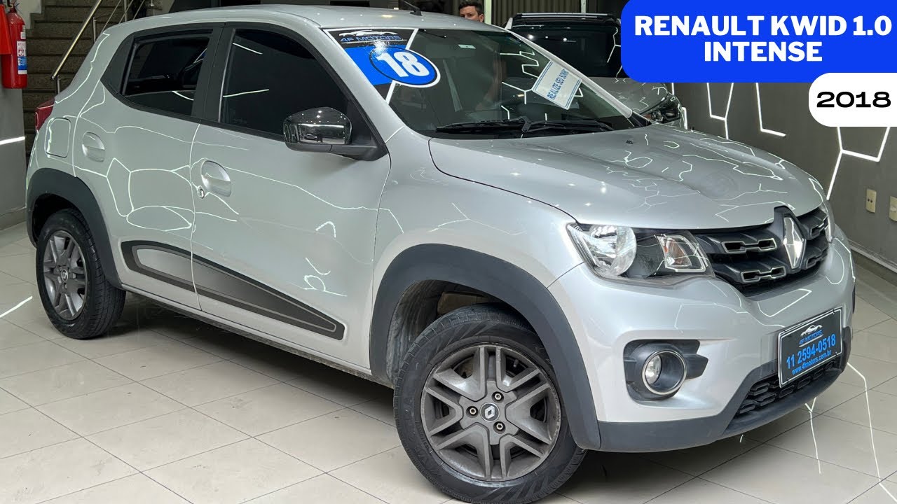 Renault Kwid 1.0 Intense 2018 @4fmotors  PRONTA ENTREGA!!!