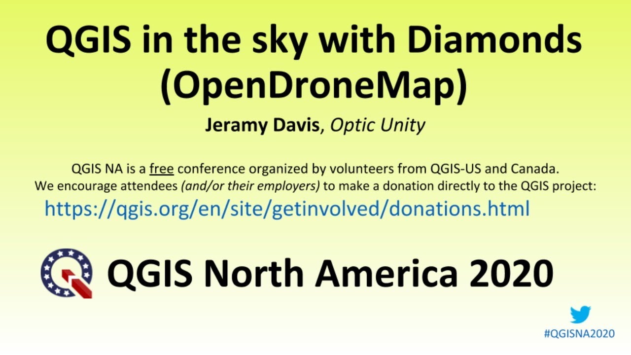 QGIS in the sky with Diamonds (OpenDroneMap)