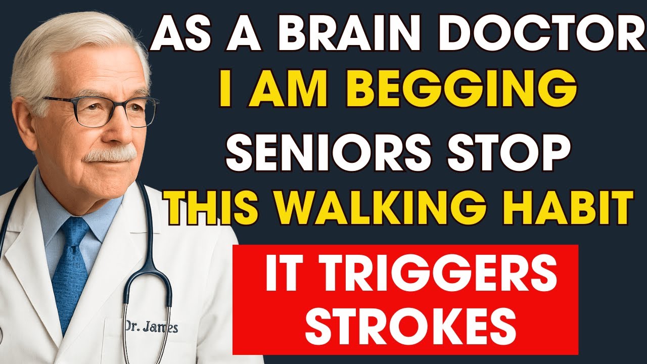 Brain Doctor Reveals Secret Walking Habit to Avoid Stroke | Senior Health Tips