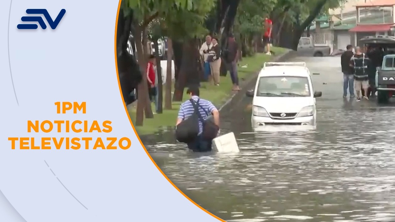 El gobierno declaró emergencia nacional por temporada invernal | Televistazo | Ecuavisa