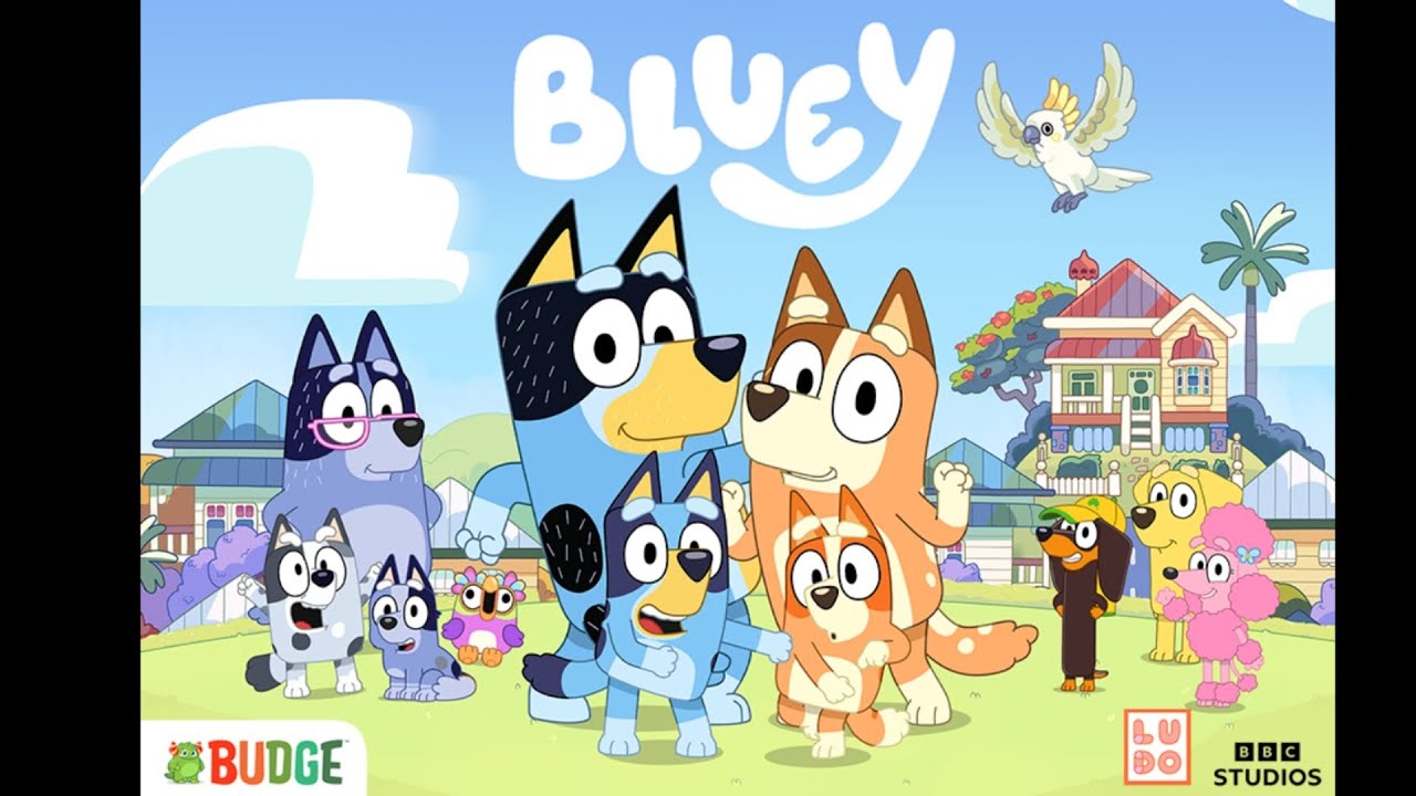 jugando el juego de bluey parte 2