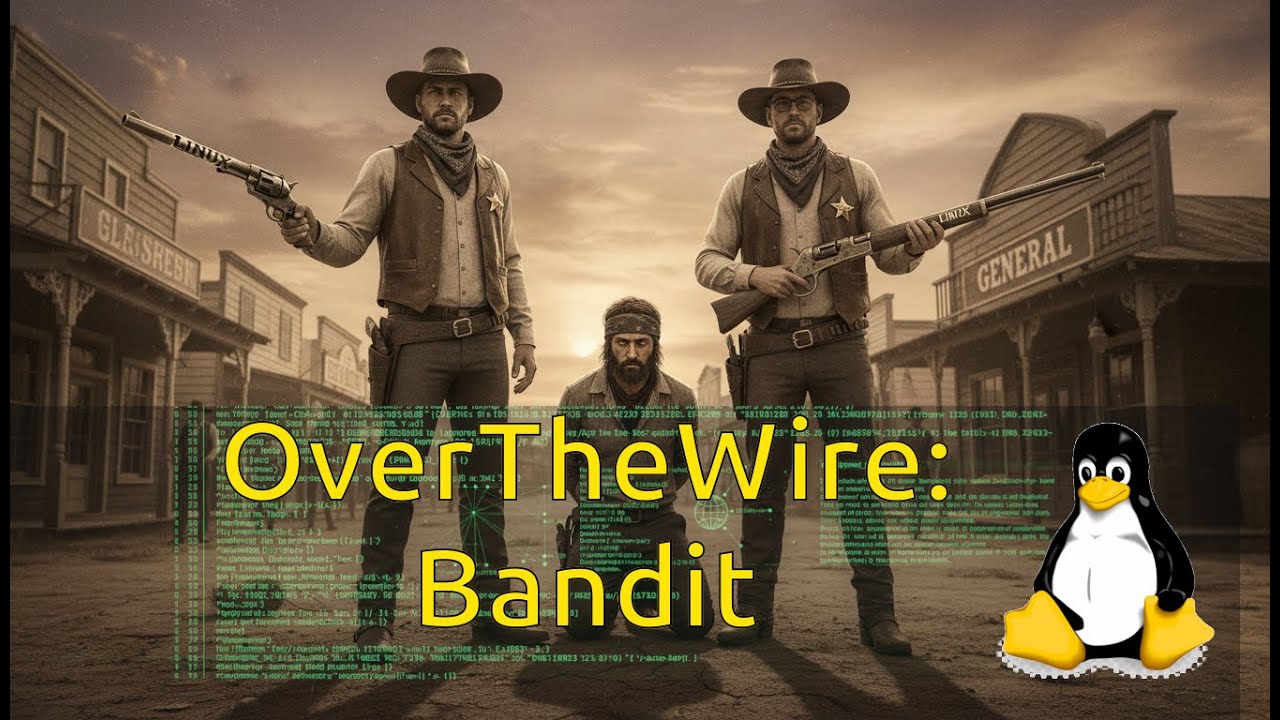 OverTheWire (Бандит): Братья-программисты используют взлом Linux, чтобы поймать бандитов.