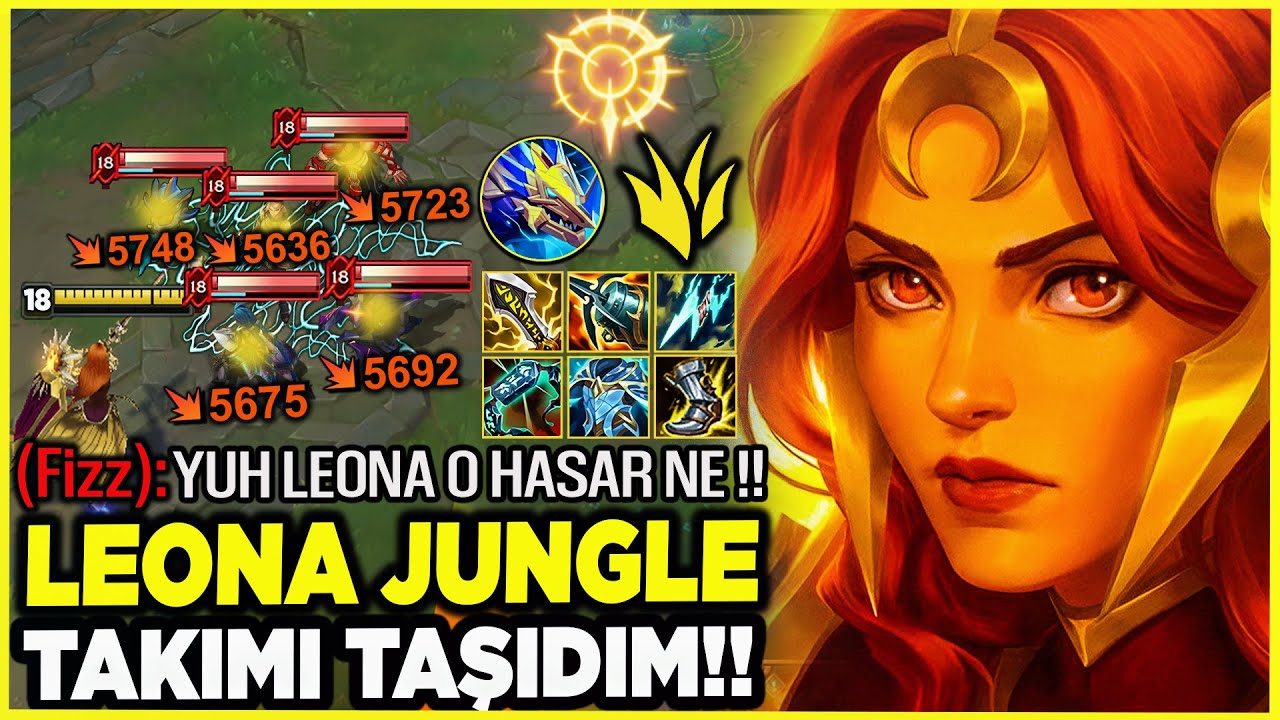 YUHH !! EBEDİLİ TEK ATAN LEONA ORMAN !! 1V5 TAŞIDIM RESMEN !! | Ogün Demirci