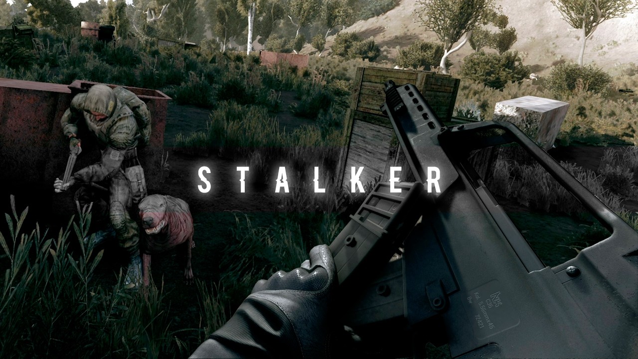 Um Dia Imerso Na Zona De Exclusão De Chernobyl - STALKER GAMMA Imersive Gameplay