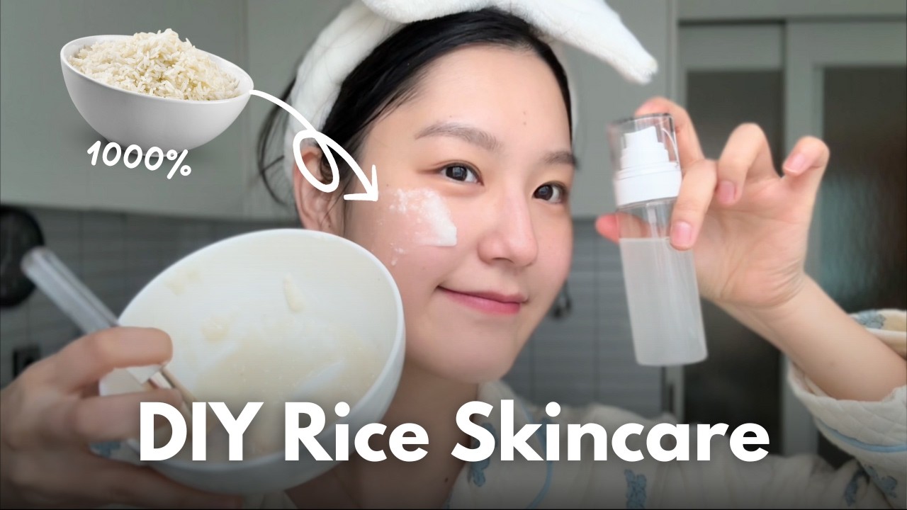 Homemade Korean Rice Toner & Mask for 7 Days (My Skin Will Never Be the Same!)