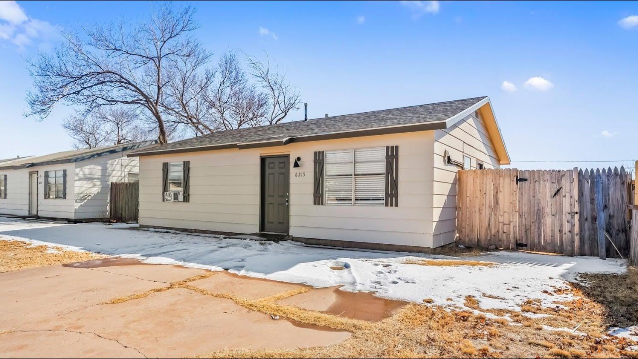 NEW LISTING: 6215 24th Street Lubbock TX 79407