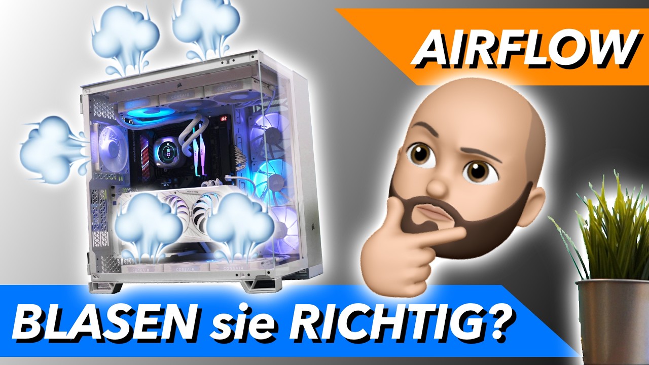 BESTER Gaming PC Airflow - Lüfter Richtig Einbauen Für Ein Leises Und Kühles System