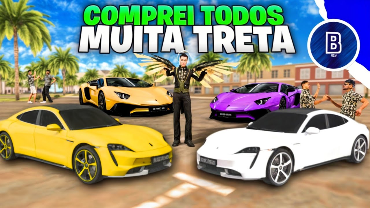 Rio Rise | 🚨🚨 COMPREI SÓ CARRÃO E DEU MUITA TRETA NO RIO RISE RP 💥💥