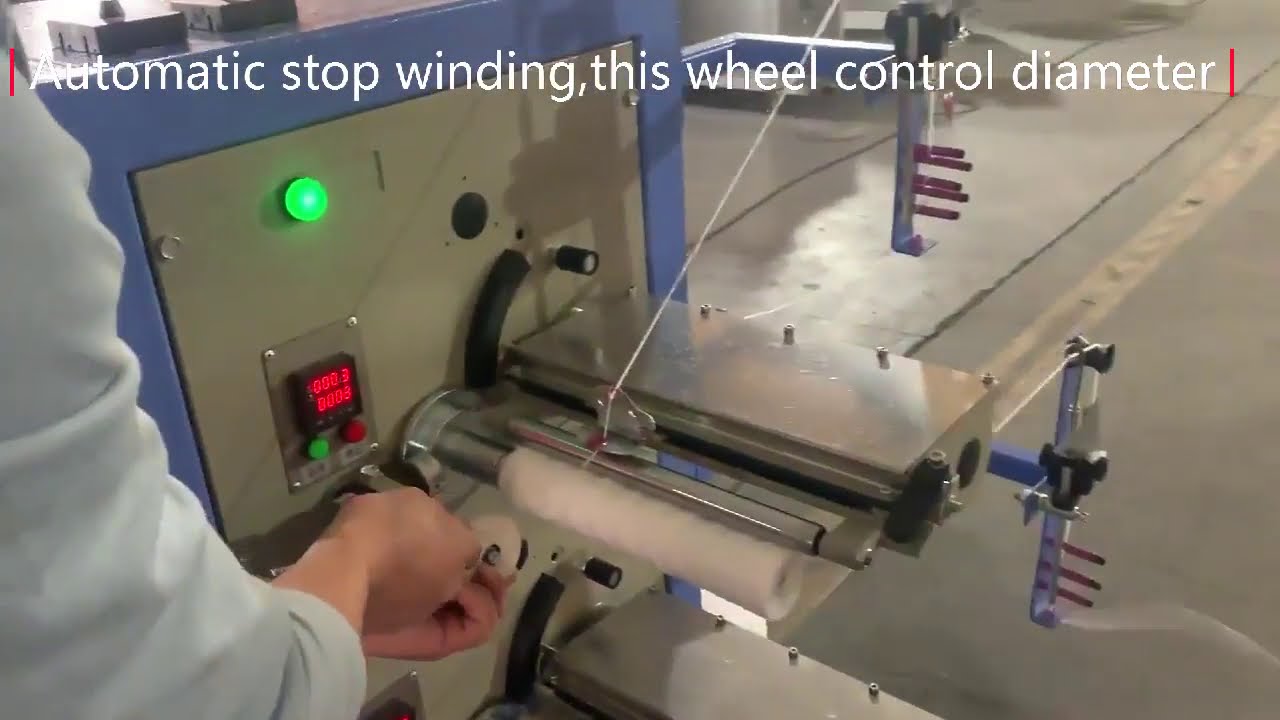PP Yarn/String Wound Filter CartridgeWinding Machine