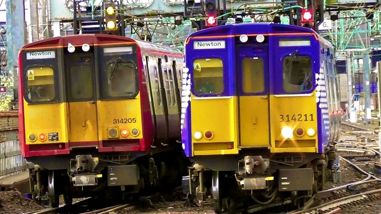 Trains At Glasgow Central With Brads Trains - Sunday 2nd April 2017