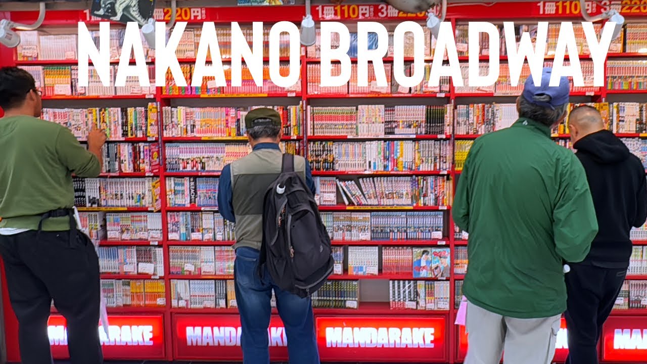 Exploring Nakano Broadway Tokyo – Anime, Collectibles, and Vibrant Shopping Streets