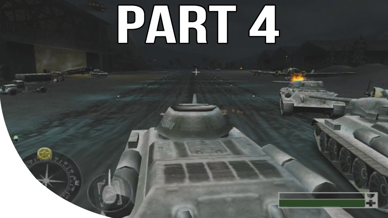 Call of Duty Finest Hour Gameplay Walkthrough Part 4 - Eastern Front - Airfield Ambush