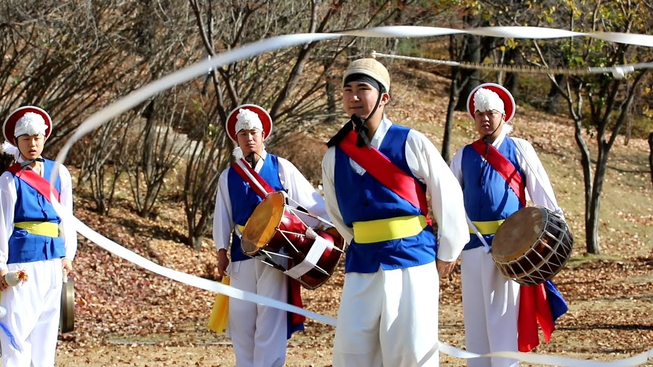 대전무형문화재 사진영상아키이빙 - 웃다리농악