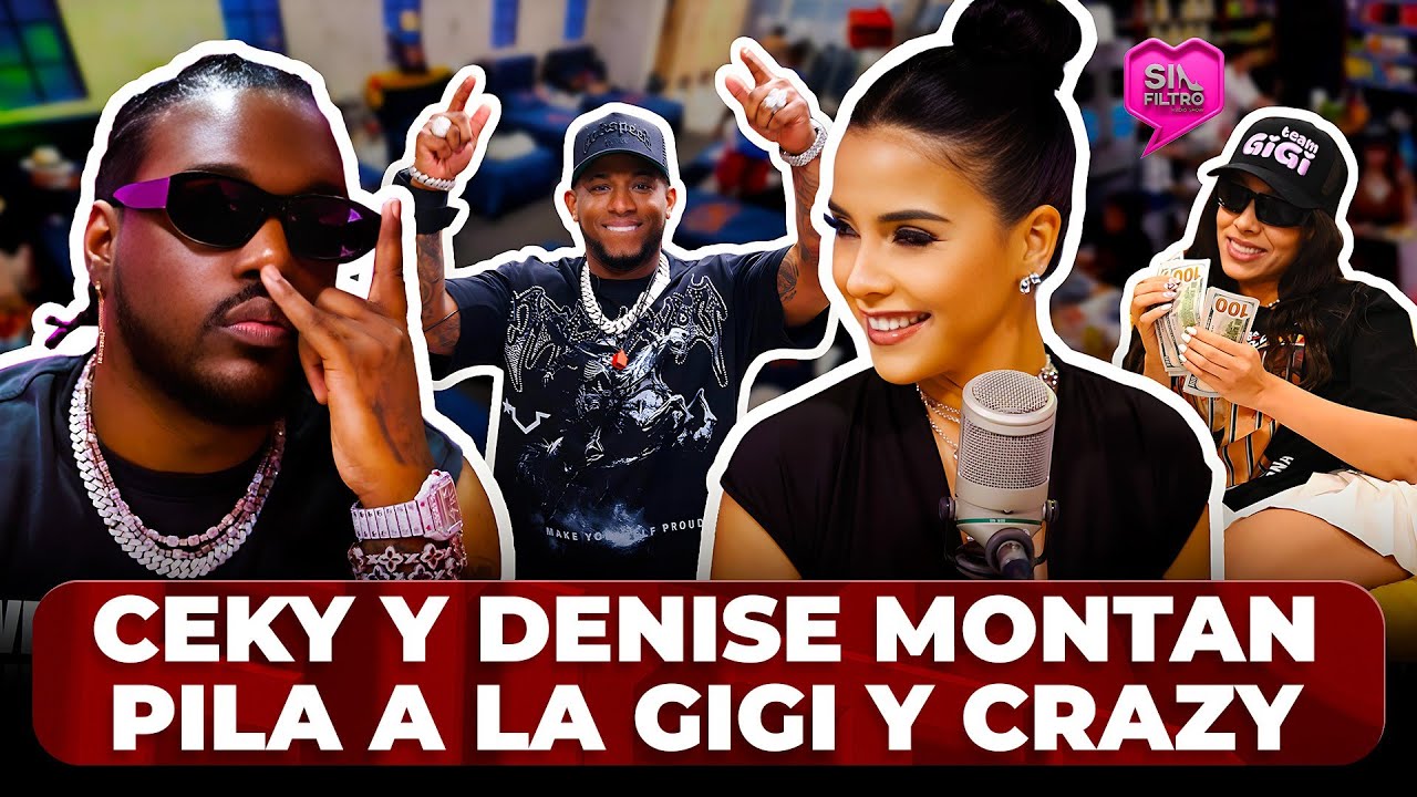 CEKY VICINY Y DENISE PEÑA MONTAN PILA A LA GIGI Y CRAZY DESIGN EN CASA DE ALOFOKE