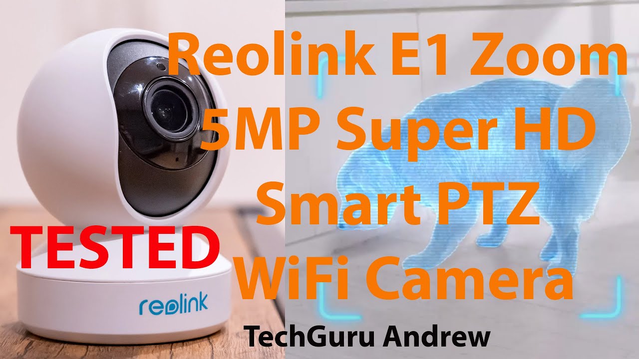 Reolink E1 Zoom 5MP Smart PTZ WiFi Indoor Camera