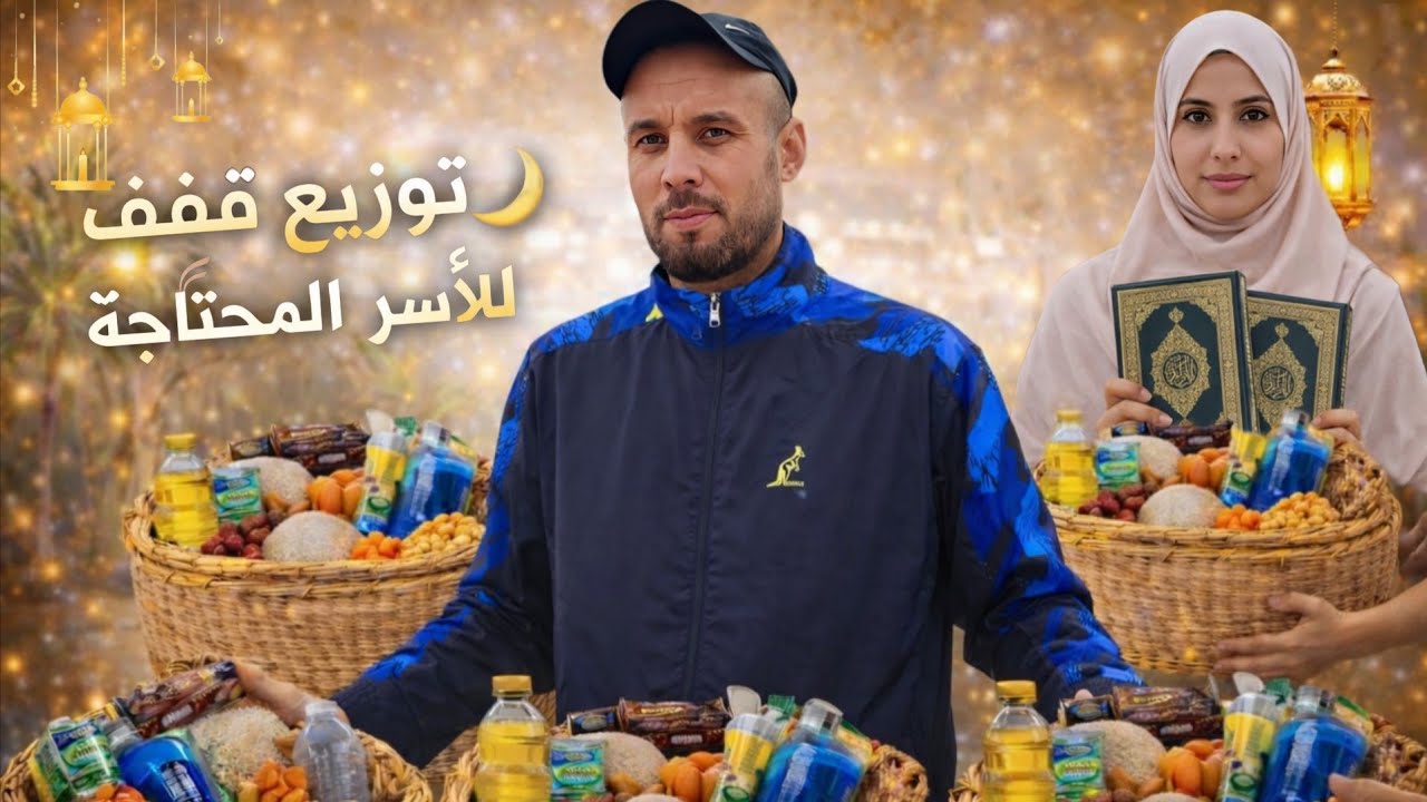 توزيع قفف رمضان على الأسر المحتاجة... وشراء 46 مصحف لمن أراد القراءة في هذا الشهر الفضيل 🌙📖