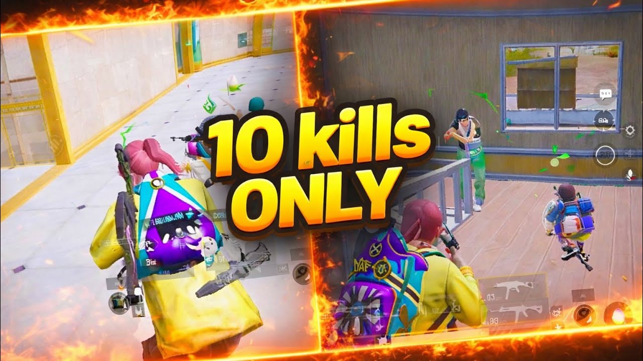 10 KILLS ONLY CHOTA MAP RUSH MRTE KRTE KHTM HO GYA 