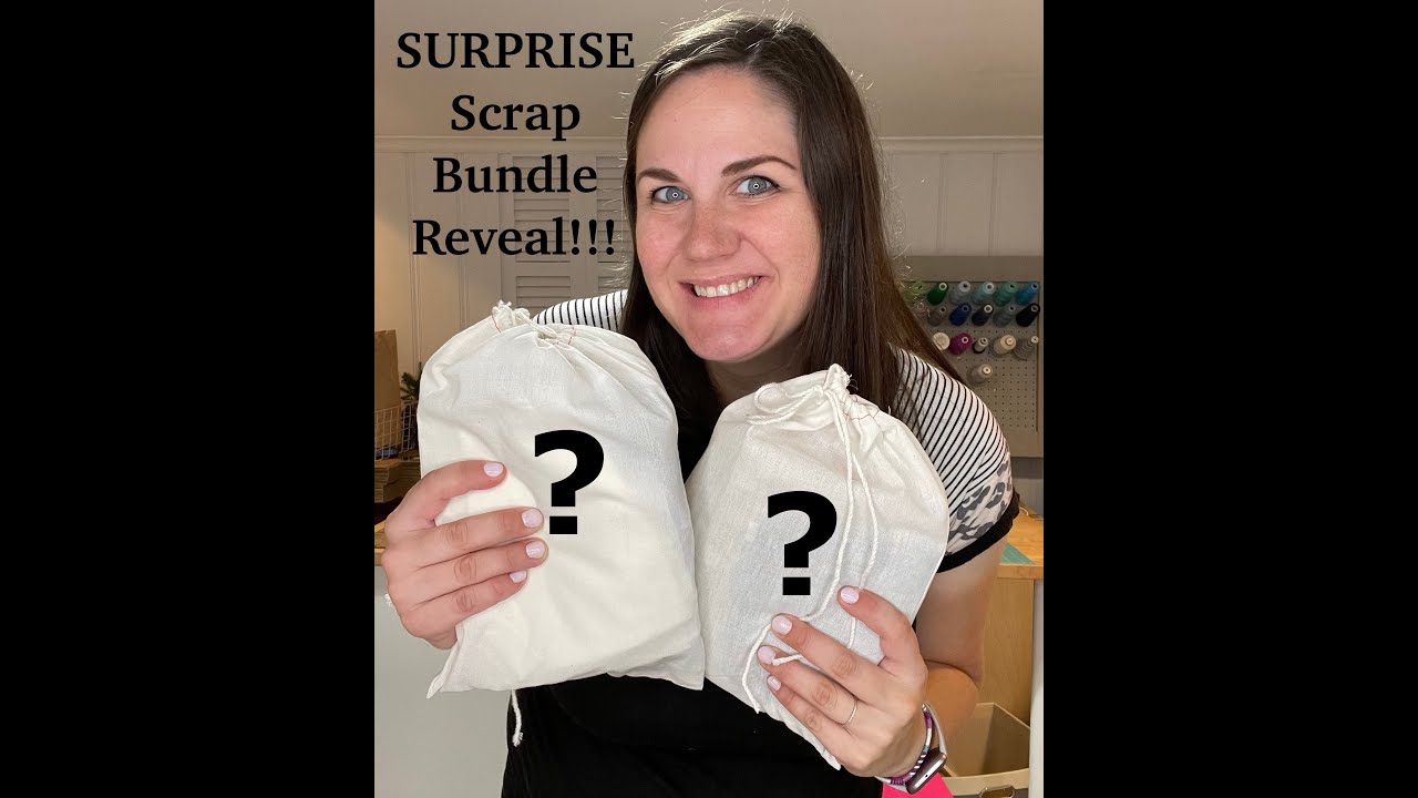 SURPRISE SCRAP FABRIC REVEAL #1 | FAT QUARTER SHOP