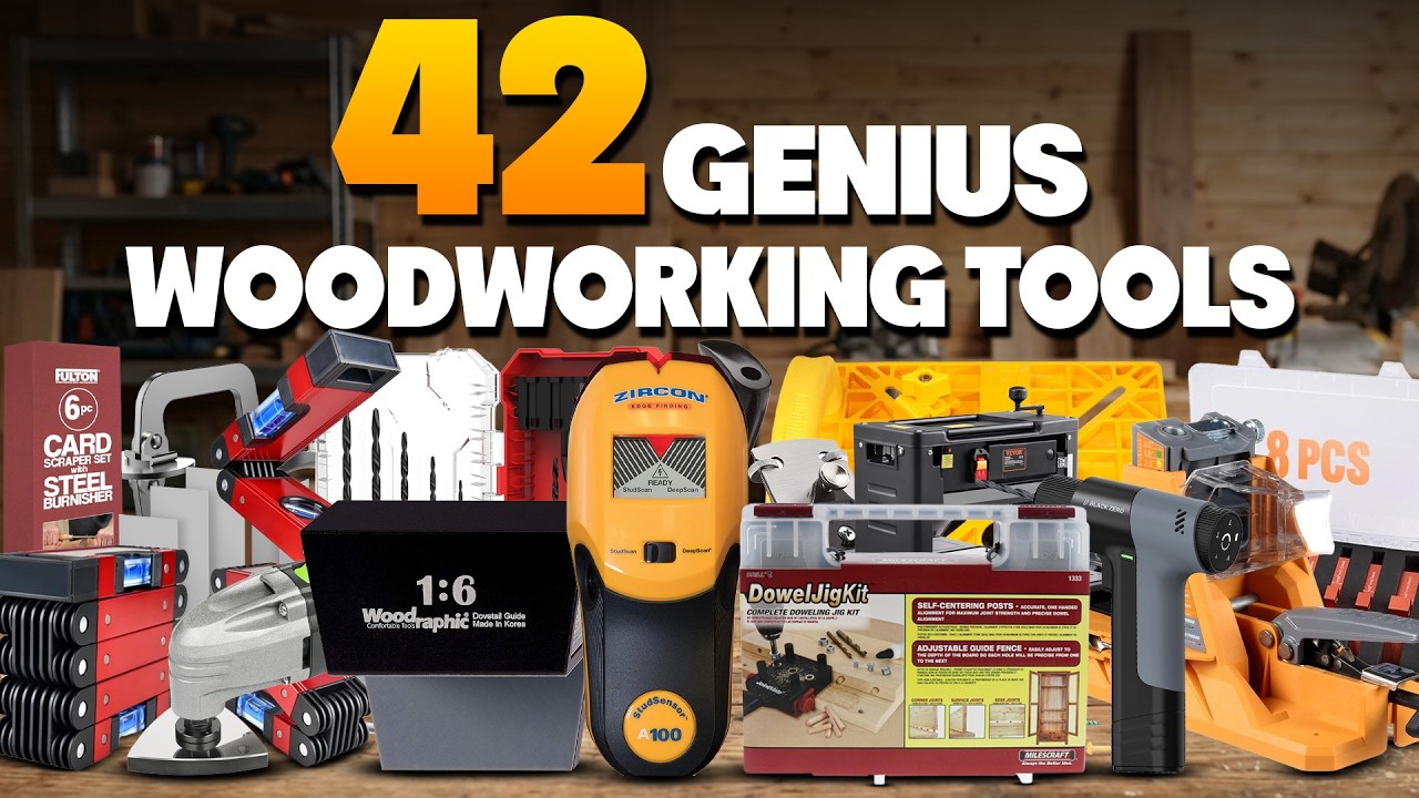 42 Mind-Blowing Woodworking Tools on Amazon!