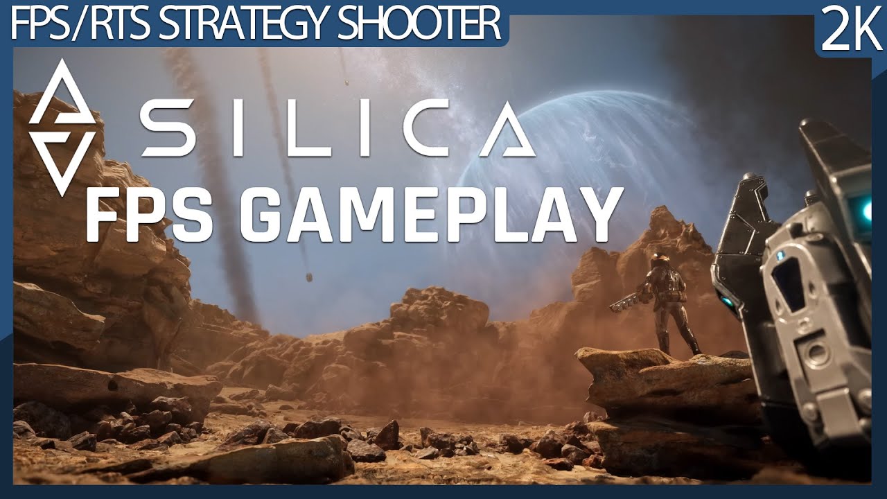Silica (2023) FPS Solo Gameplay - FPS RTS Strategy Shooter RTX 3070Ti (No commentary) 1440p