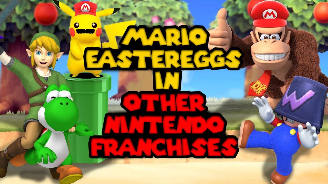 Every Mario Eastereggs in Other Nintendo Franchises