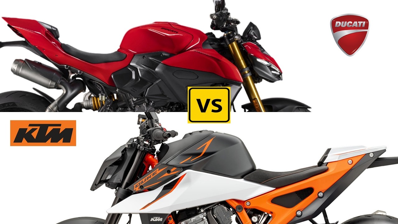 2025 Ducati Streetfighter V2 vs KTM 990 Duke R |TM