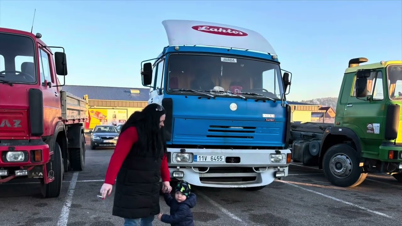 LIAZ & Škoda - Silvestrovská vyjížďka😉…