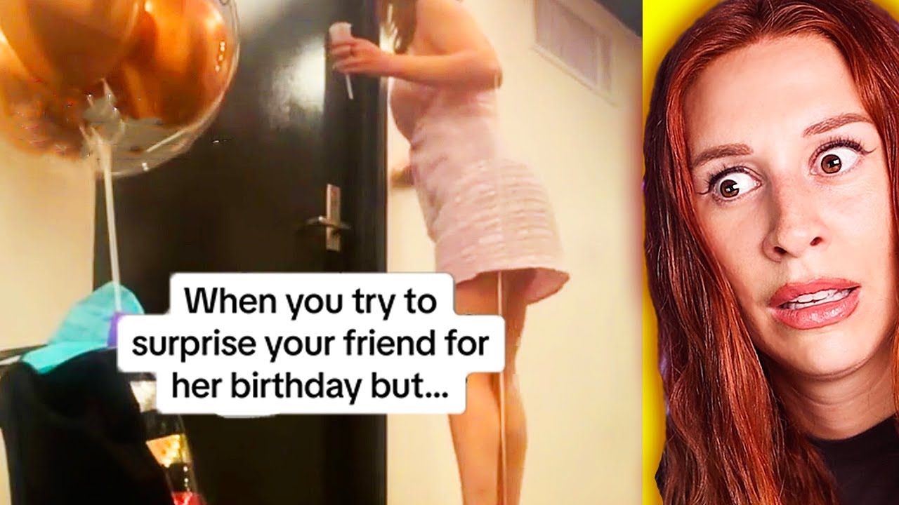 this is why i hate surprises... - REACTION