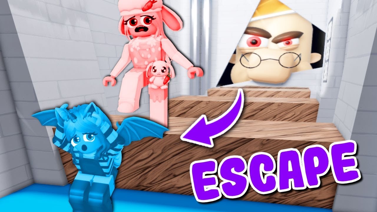 КОМАНДНЫЙ ПОБЕГ ИЗ ШКОЛЫ С Муди! (Roblox)