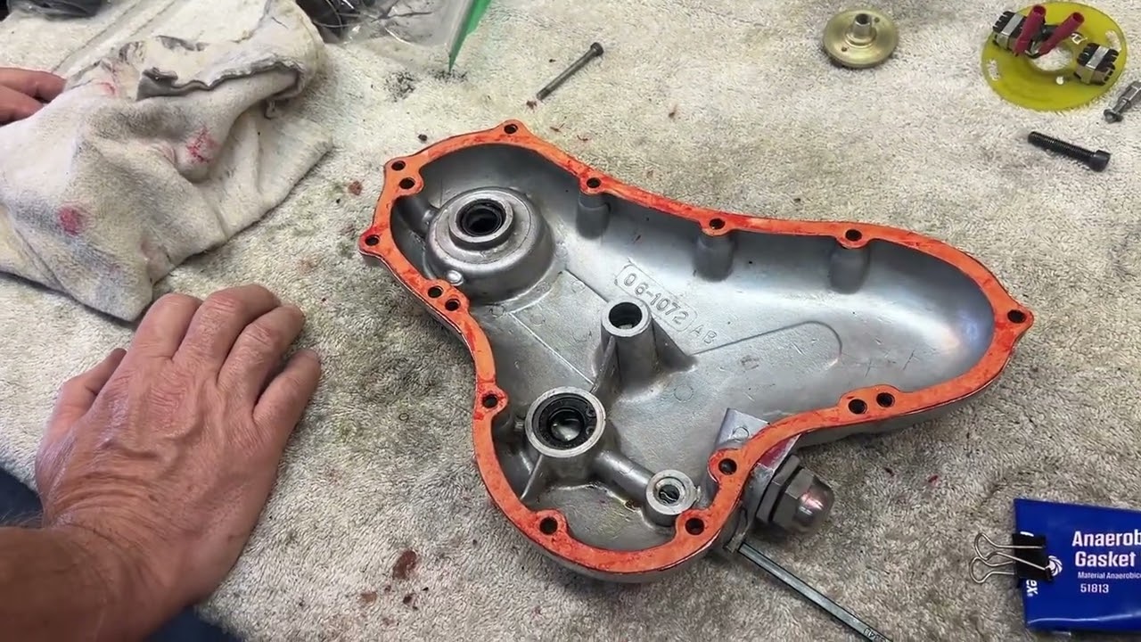 05-31-24 – 71 Norton - Green FB – Timing Cover Off