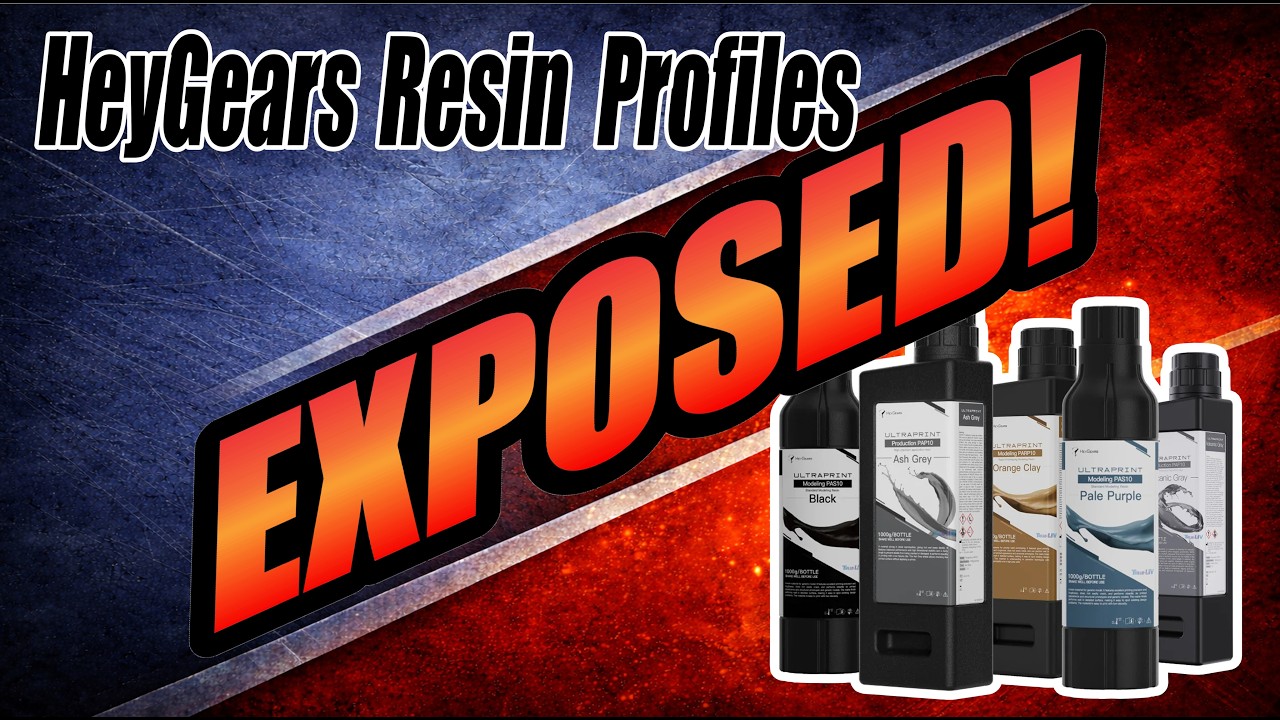 HeyGears Resin settings UNLOCKED! - The secret HeyGears doesn't want shared!?