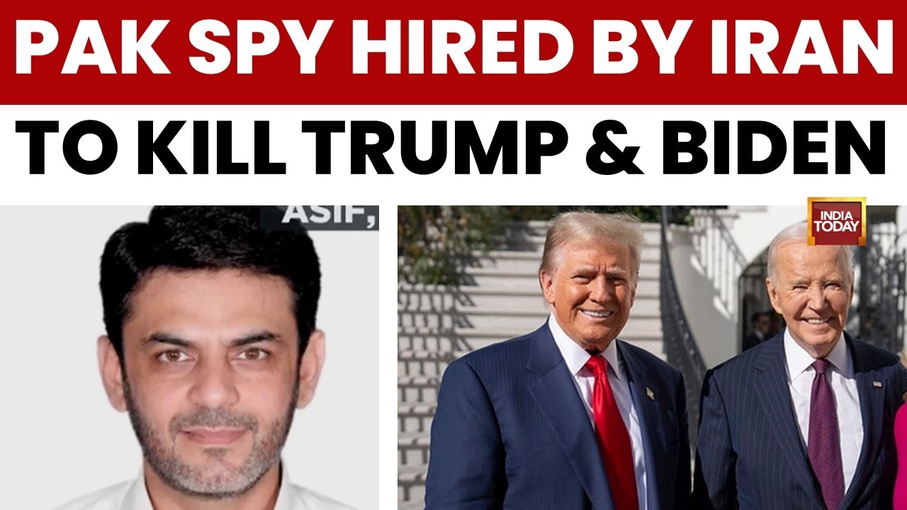 Pakistani Man Arrested In US Hired By Iran To Kill Trump, Biden: FBI Court Testimony | India Today
