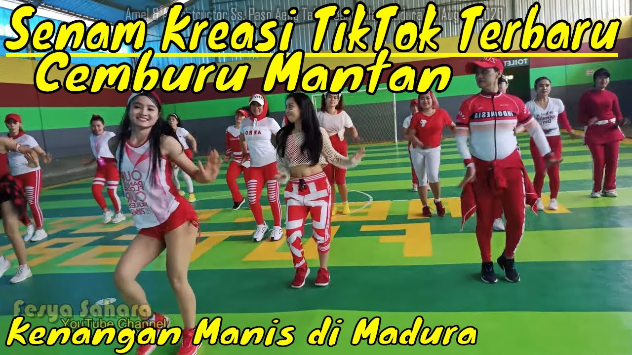 Cemburu Mantanmu Ayu Ting Ting l Senam kreasi zumba dangdut fesya terbaru l Madura Road Show