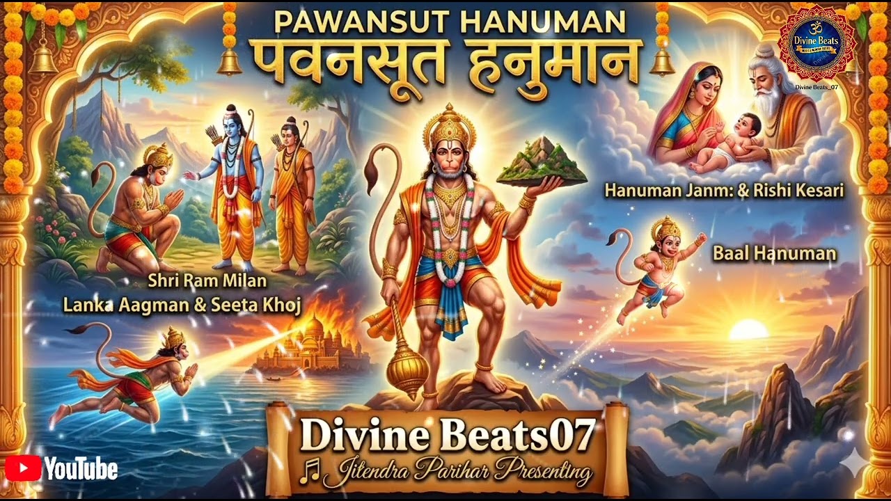 🚩 पवनसुत हनुमान की सम्पूर्ण कथा | Hanuman Ji Full Story | Pawansut Hanuman 🚩