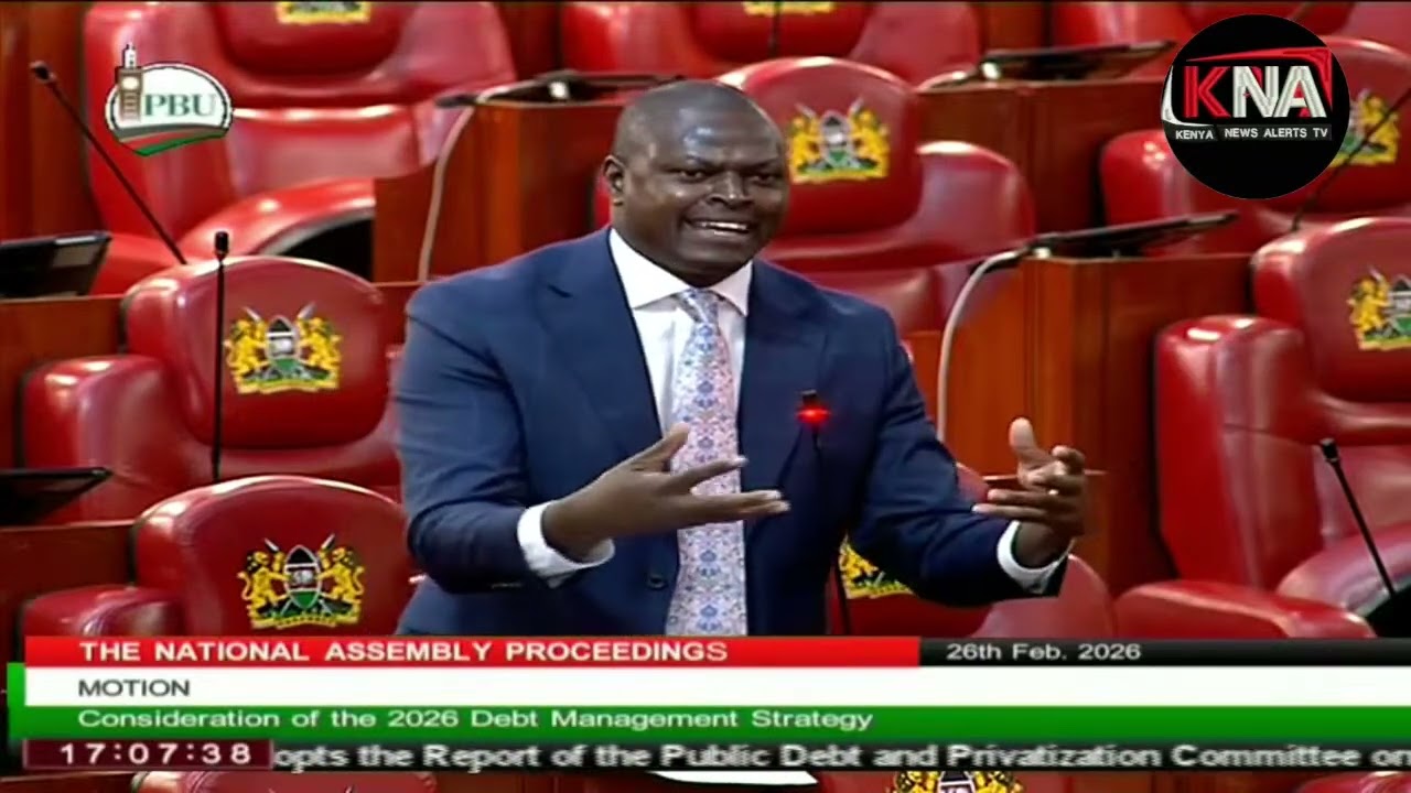 NDINDI NYORO GIVING MPs HARD TIME IN THE PARLIAMENT OVER ECONOMICS