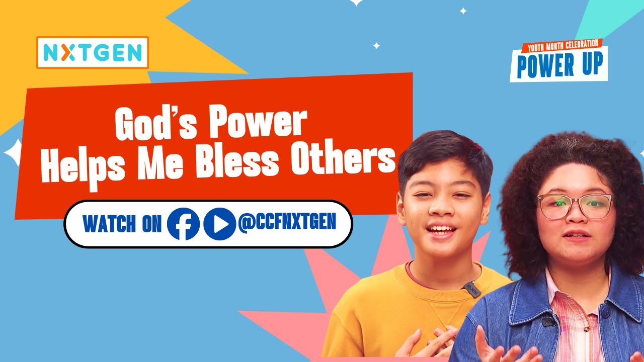 POWER UP BL03 | God's Power Helps Me Bless Others &ndash; Kids Bible Lesson