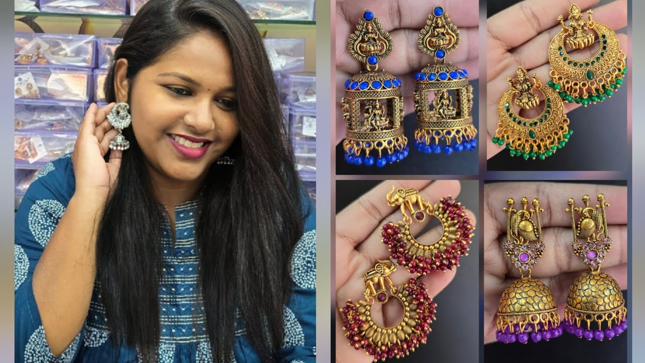 അടിപൊളി Ethnic കമ്മലുകള്‍ 35 രൂപ മുതൽ 120 വരെ. video അവസാനം വരെ കാണണം. WhatsApp 9447352493 to order 