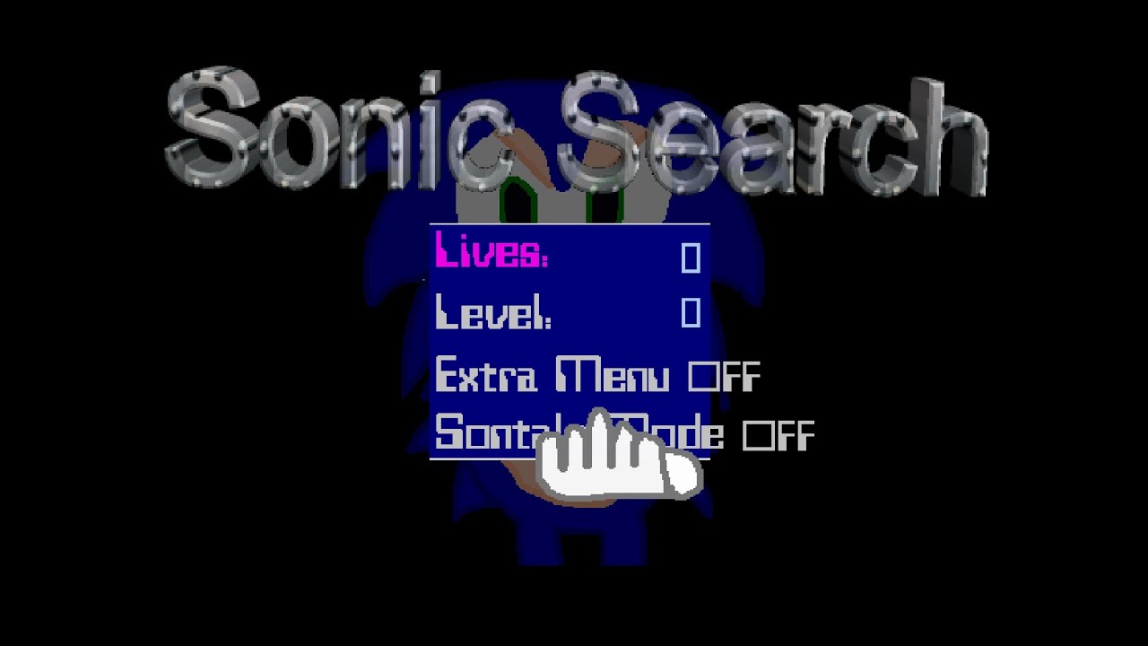 Other&Sonic: Fan Games/Hacks Revisit10: Sonic Search (Extra Features)