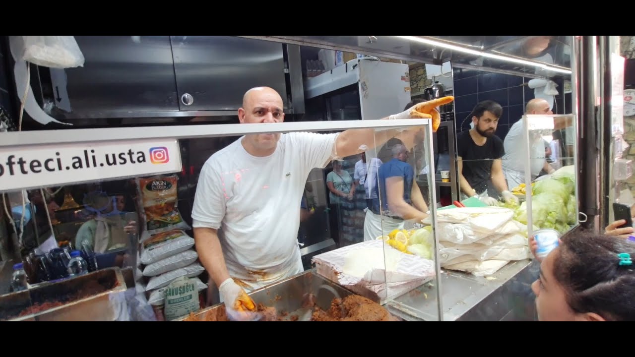 Çiğköfteci Ali usta.... yine asabi...
