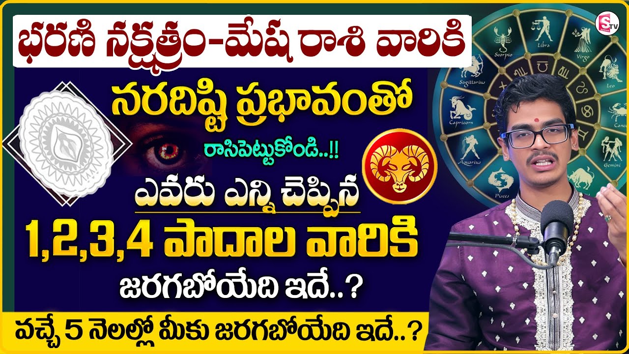 Uma Devarakonda : Barani Nakshatra ( Mesha Rasi ) Characteristics 2026 | SumanTV Anchor Nagaraju