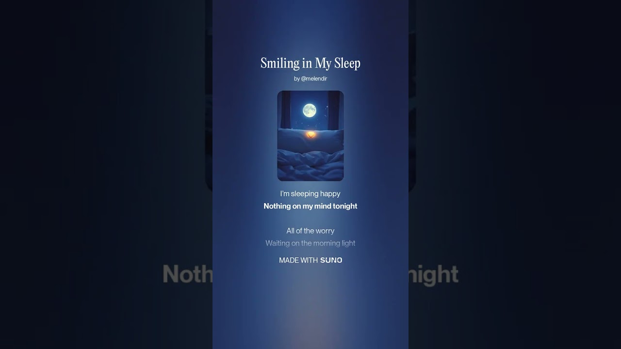 Melendir - Smiling in My Sleep
