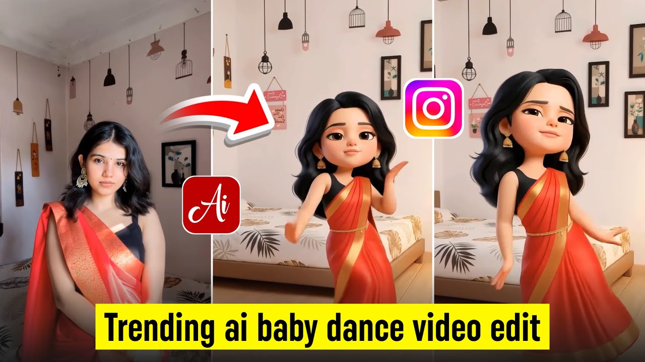 Trending Ai Kid Dance Video Kaise Banaye | Viral Ai Girl Dance Video Editing | Ai Kid Dance Video