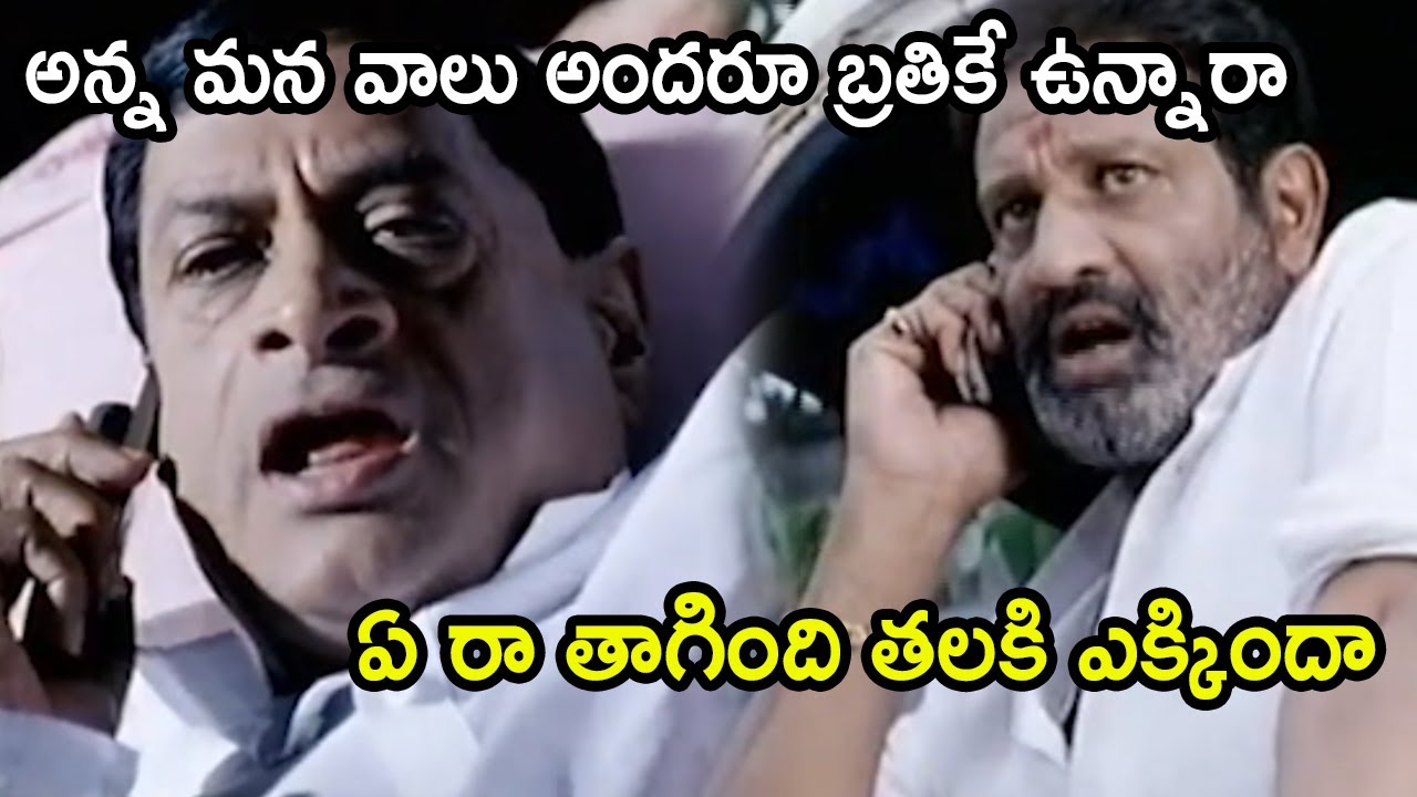 Pithamagan Mahadevan & M. S. Narayana Extraordinary Comedy Scene | TFC Cinemalu